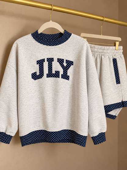 Jesus Loves You "JLY" Mockneck